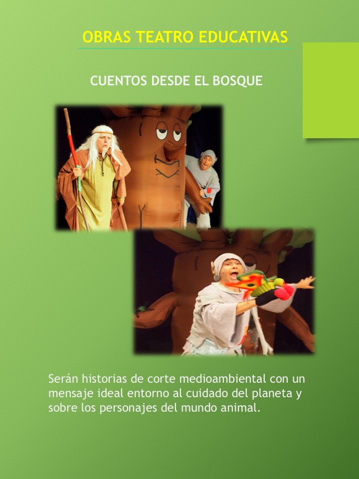 GUSMUSIC, OBRA TEATRO INFANTIL EDUCATIVA