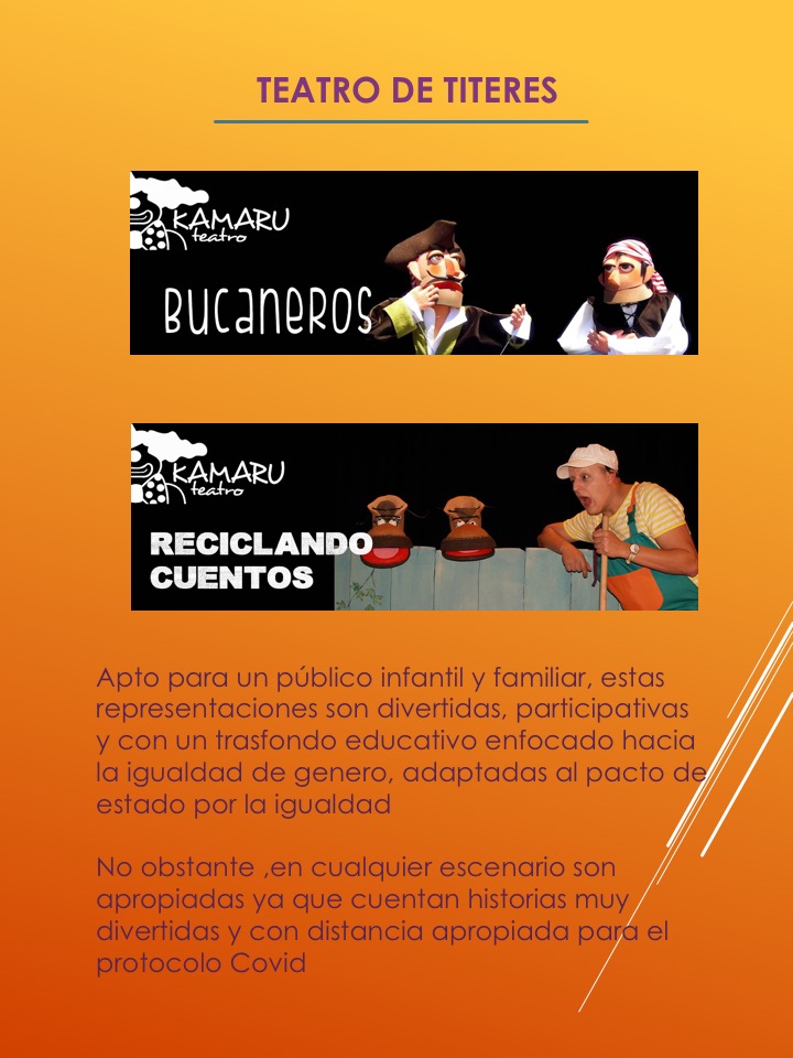 GUSMUSIC, TITERES, OBRA TEATRO INFANTIL