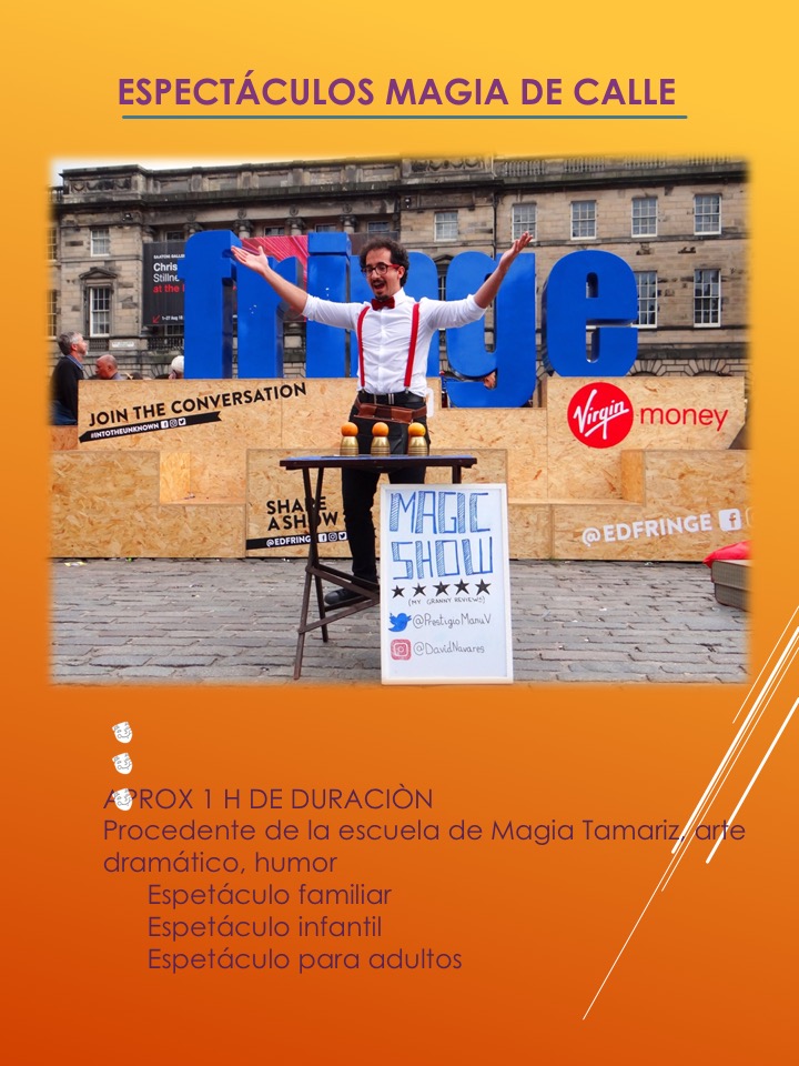 GUSMUSIC, MAGIA DE CALLE, MAGOS